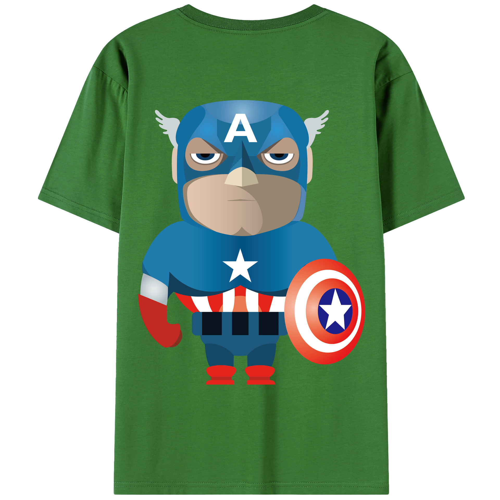 （画像用） アベンジャーズ The Avengers レディース半袖Tシャツ(バックプリント)